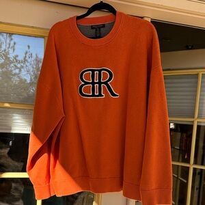 Banana Republic Bold Orange Crewneck Sweater